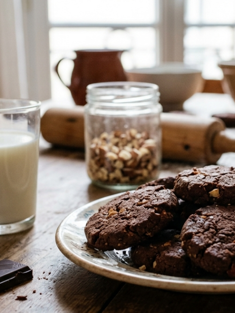 Petits sablés au chocolat