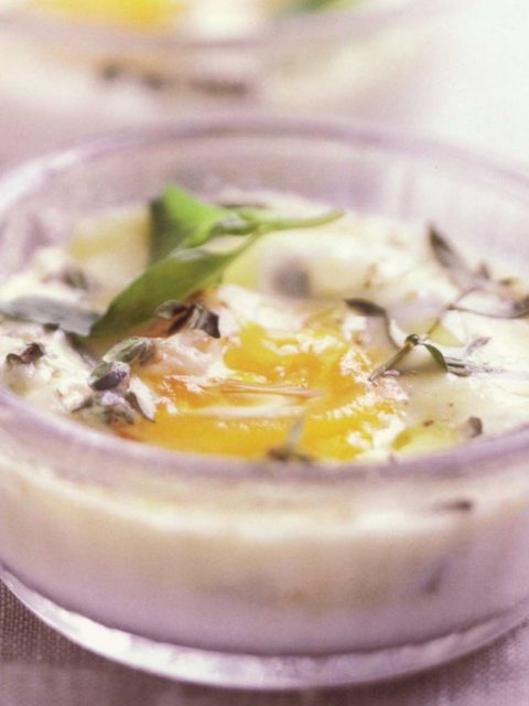 Oeufs Cocotte aux fines herbes