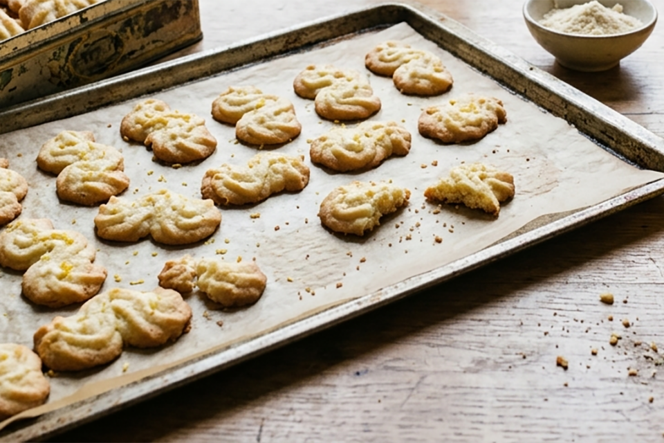 Recette Sablé au blanc oeuf