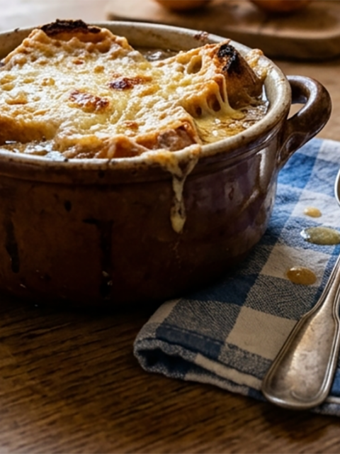 Soupe à l'oignon de la bohème galante