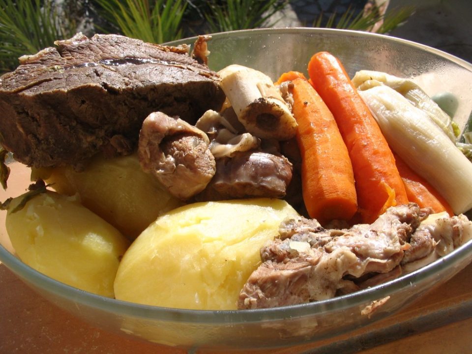 Pot au feu aux 2 viandes à la cocotte