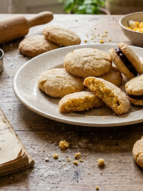 recette Sablés aux jaunes d'oeufs