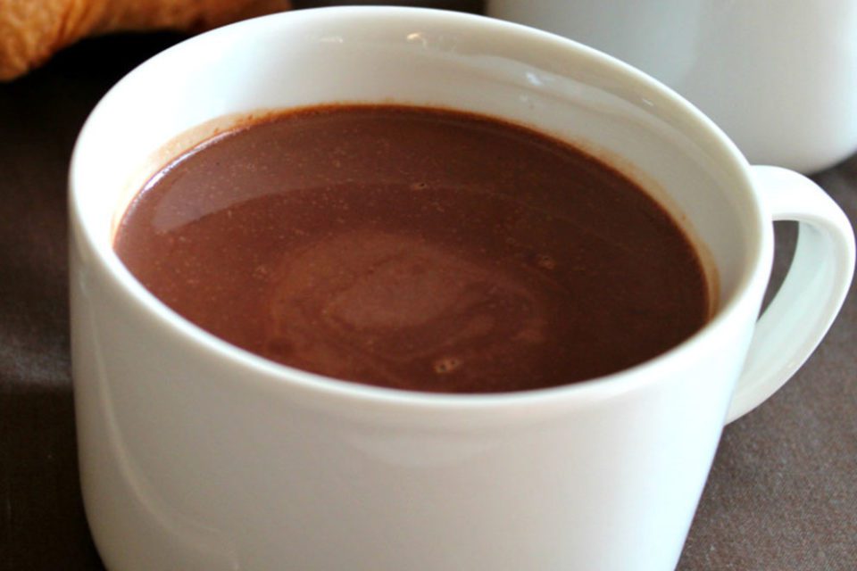 chocolat chaud onctueux