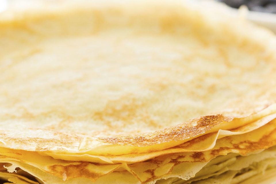 Recette des crêpes sans oeufs