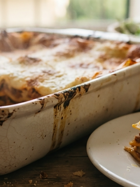lasagnes au veau al pappagallo de Mémé Louise