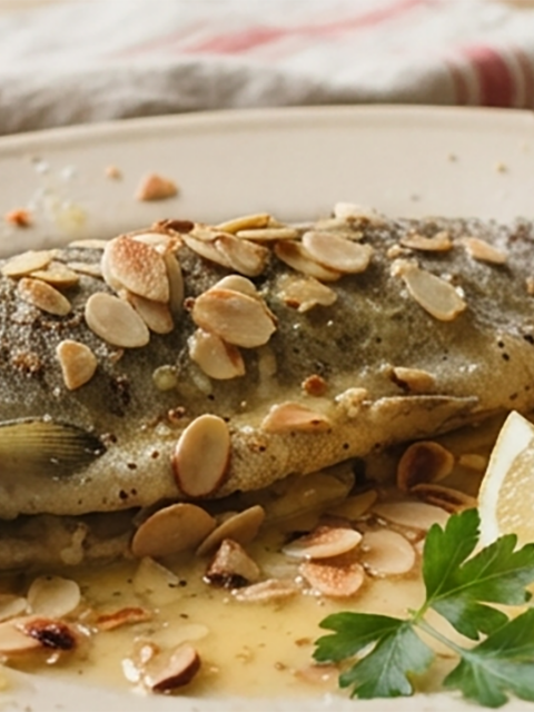 Truites aux amandes