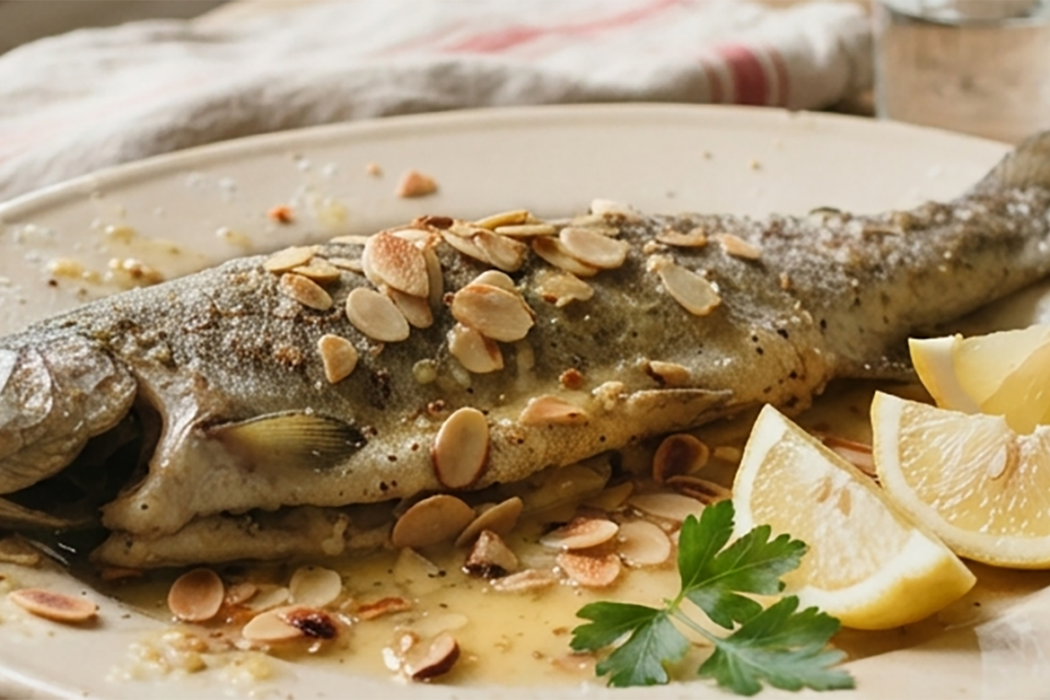 Truites aux amandes