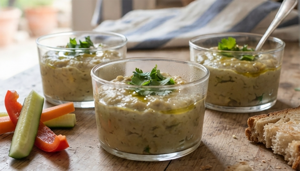 Recette minceur du Caviar d&rsquo;aubergine
