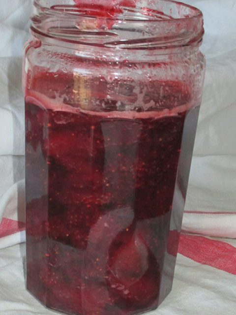 Confiture de fraises