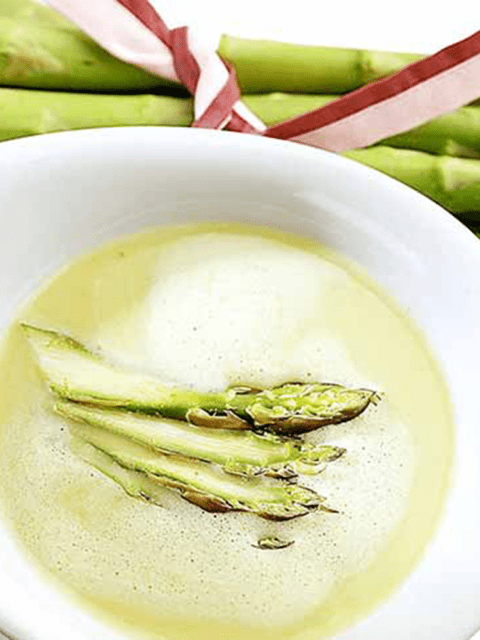 Recette de la soupe d'asperges