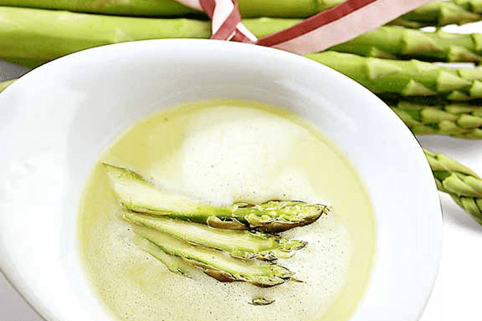 Recette de la soupe d'asperges