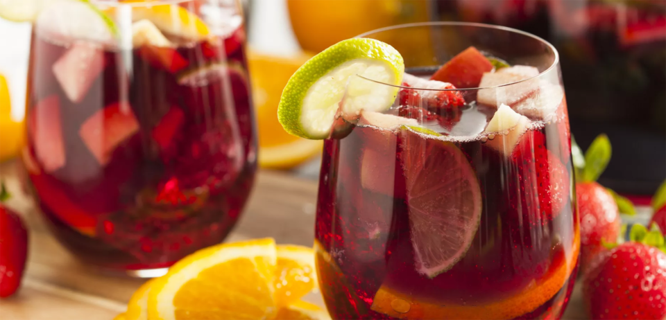 Recette de la Sangria (vin rouge et cognac)