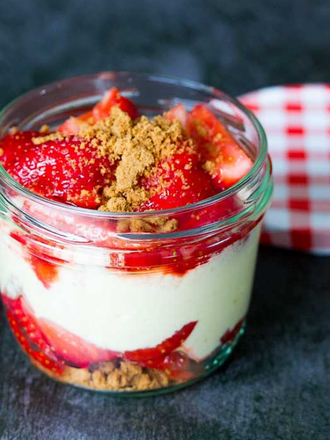 TIRAMISU fraise speculos mascarpone