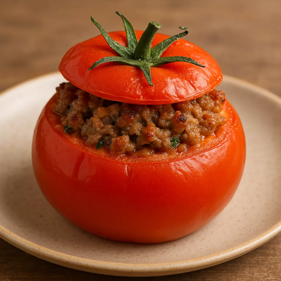 Tomates farcies (à la viande)