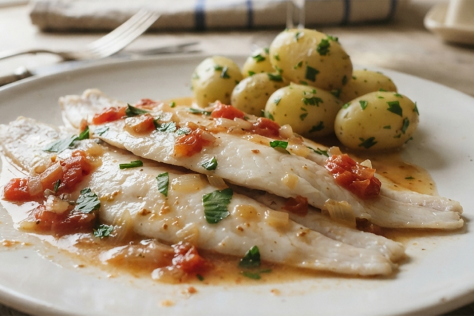 Recette Filets de Sole Dugléré