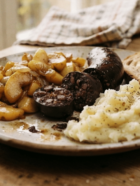 boudin noir aux pommes