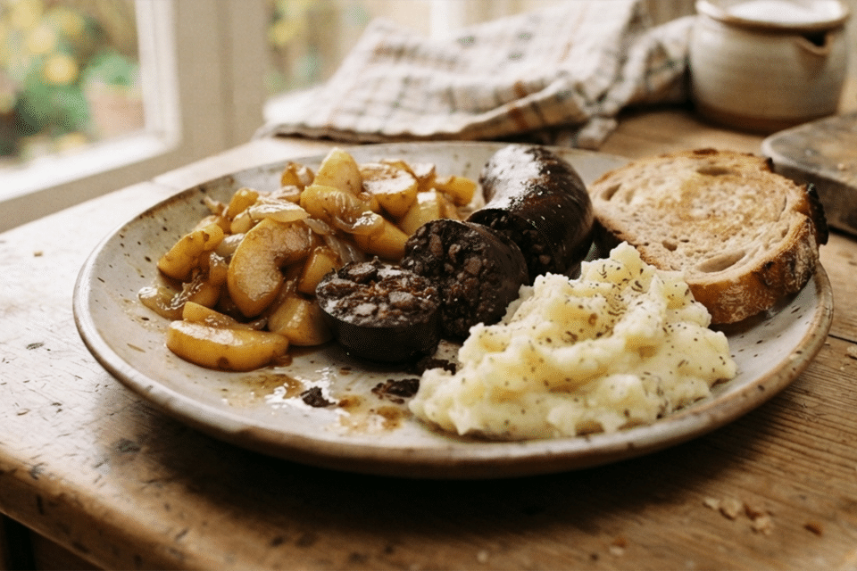 boudin noir aux pommes