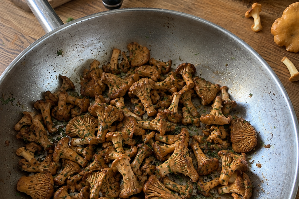 girolles à la provençale