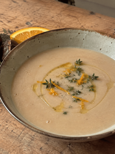 recette velouté de châtaignes